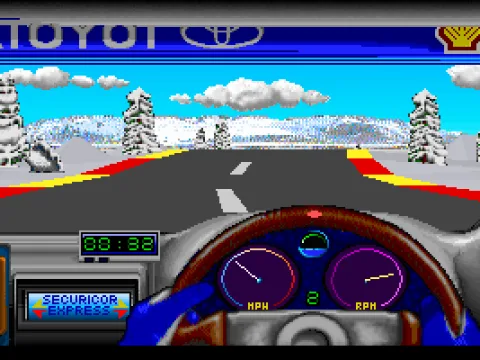 Driving through snowy Finland! (VGA)