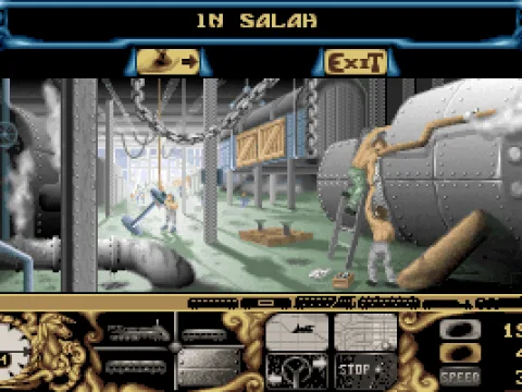 A station to purchase new wagons.