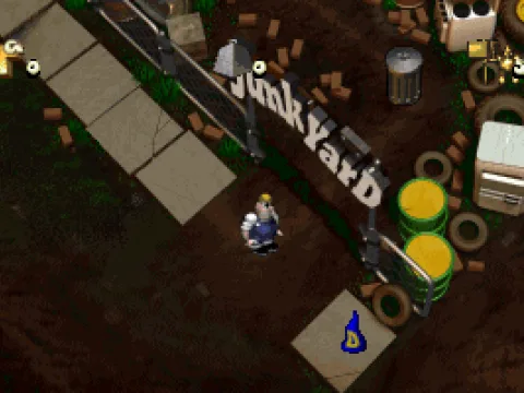 Entering the Junkyard.