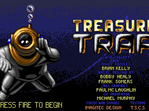 Title screen with credits (VGA)