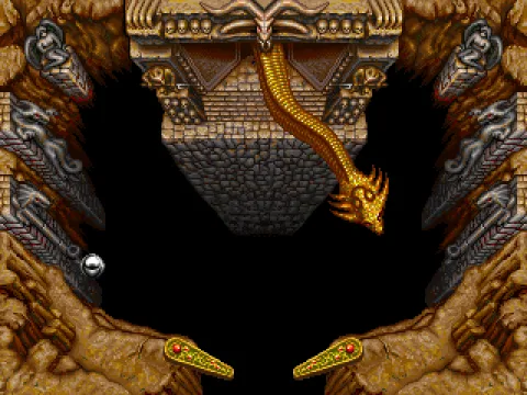 Game Start - Must Get the Ball into Snake's Mouth