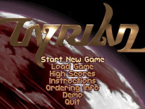 Main Menu