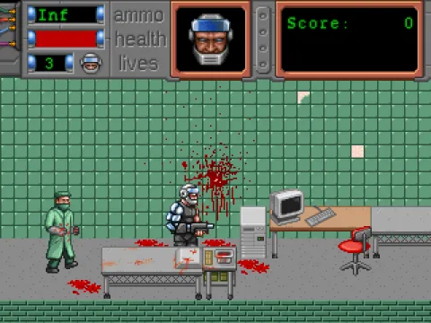 Beginning of the game.