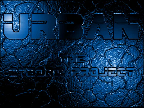 Bump-mapping effects in the credits