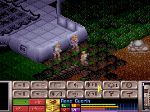 Troops position around the UFO door