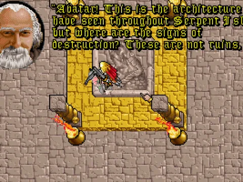 Back in Serpent Isle's past