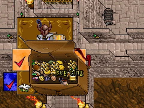 Behold, the new magic key ring! Probably the best thing Silver Seed adds to the series.