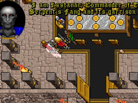 Isstanar, the head honcho at Deathwatch keep.