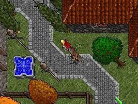 Iolo is the first companion to join you. Exploring the city of Trinsic