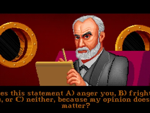 Character generation: Be prepared to be interviewed by famous psychologist Dr. Freud