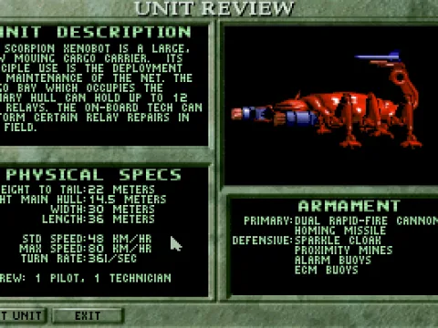 Description for Net Builder (Scorpion) 'bot