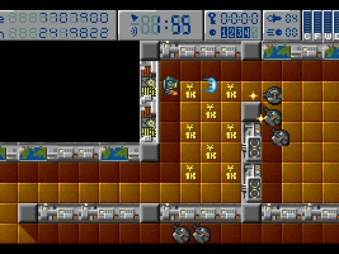 In-level action (graphics set #1).