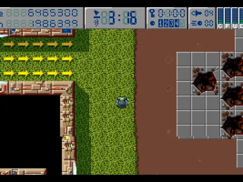 In-level action (graphics set #2).