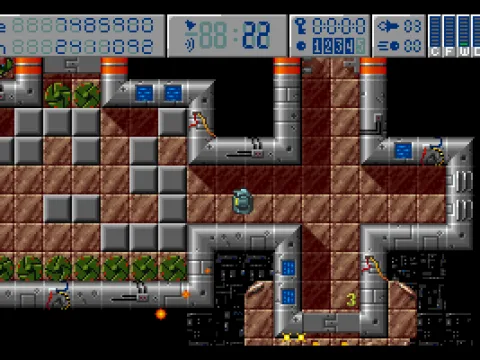 In-level action (graphics set #4).