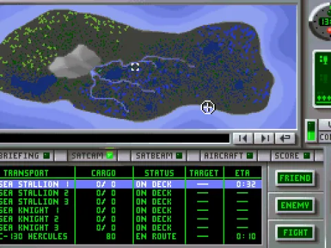 Island Command Selection