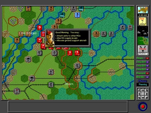 Instructing the player of their capabilities