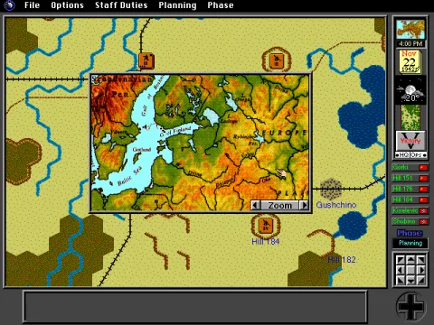 Situating the conflict geographically