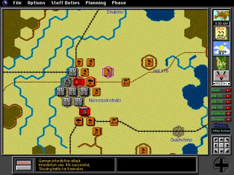 The outcome of a conflict revealed