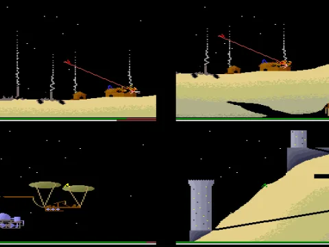 Setting things on fire with a laser cannon