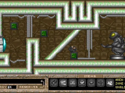 Using the Saturn (aka Morph) Ball