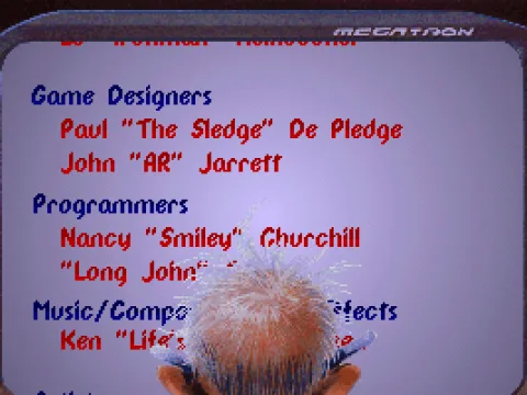 You are watching credits on your PC...