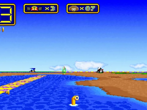 In deep waters, you turn into a (yellow) submarine.