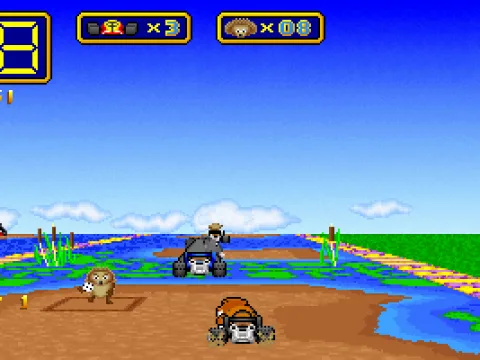 Tracks range from swamps...