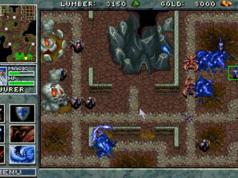 Attacking orcs where it hurts the most.