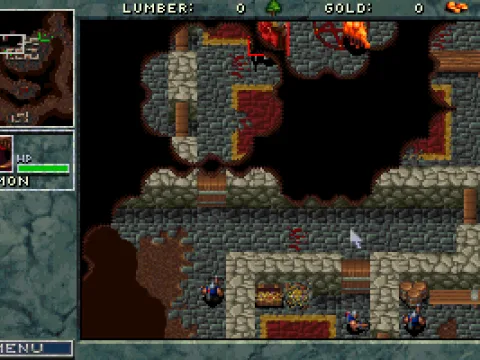 Squattering people is better strategy than running. Also, some things, like doors, can also be destroyed.