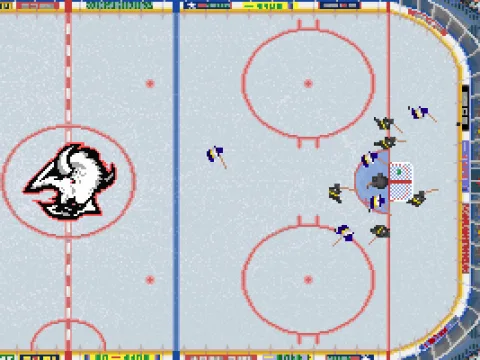 Sabres are attacking (top-down view)