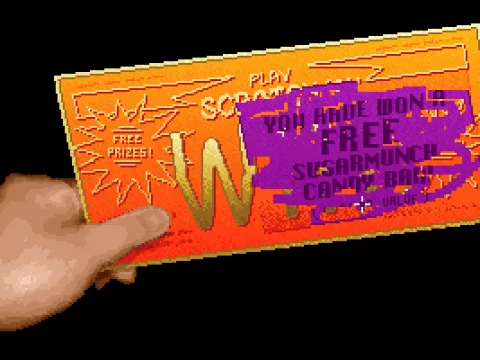 Won something with this scratch ticket