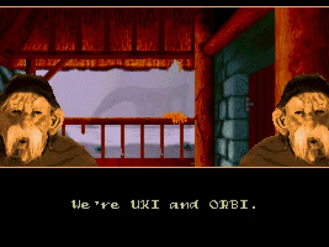 Uki and Orbi, your twin servants