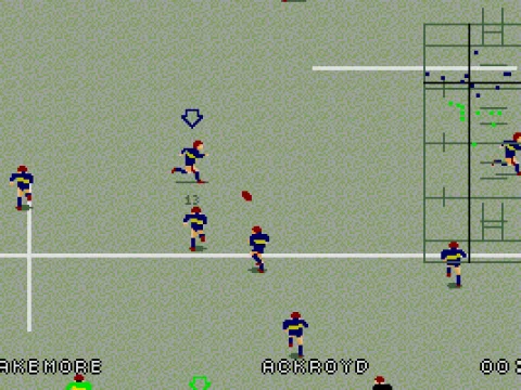 The snowy field seems to have little effect on these guys.