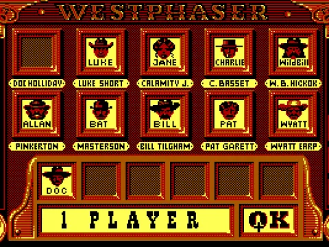 Playing as Doc Holliday (EGA)