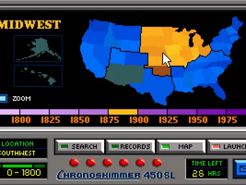 navigating Chronoskimmer 450 SL