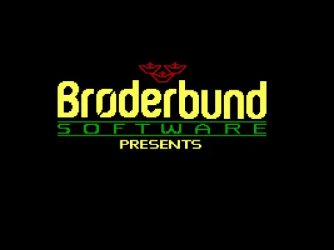 Brøderbund title screen