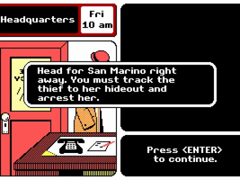 Briefing for a new mission