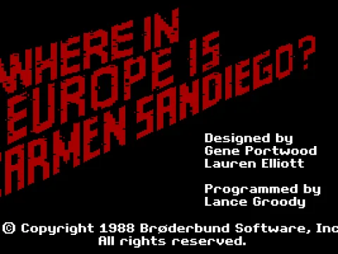 Title screen