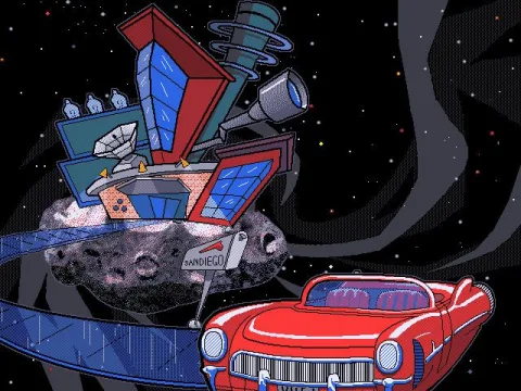 Carmen Sandiego's Base in Space