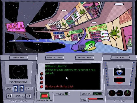 One of your witnesses may look like a vacuum cleaner