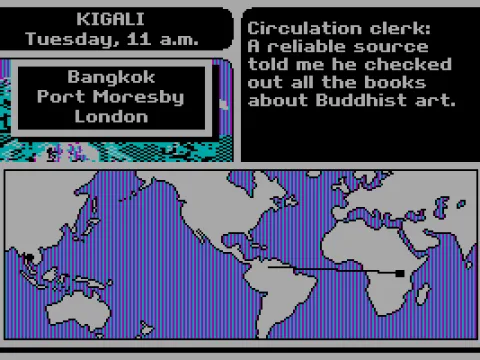 Travelling by plane, Indiana Jones style