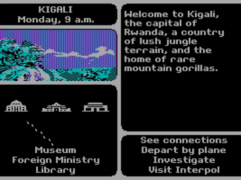 Going to an investigation site