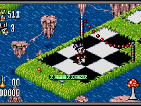 The game begins here.