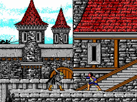battle at the castle - EGA