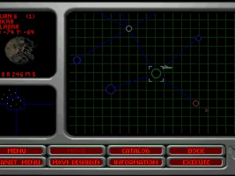 Enemy is painted red.