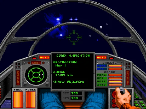 flying to a checkpoint - MCGA/VGA