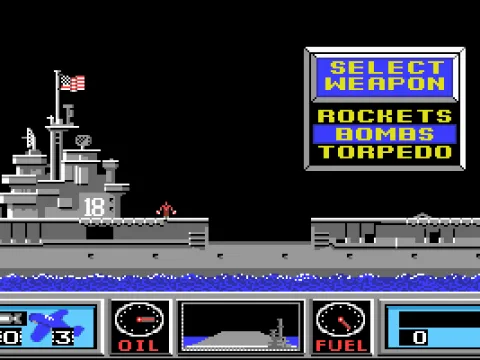 Selecting your weapons.