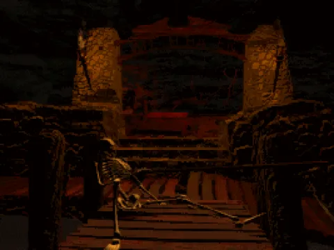 Intro animation: entering the gate