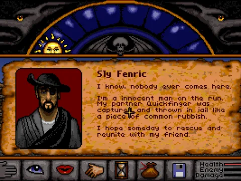 Our friendly neighborhood sleazy character.