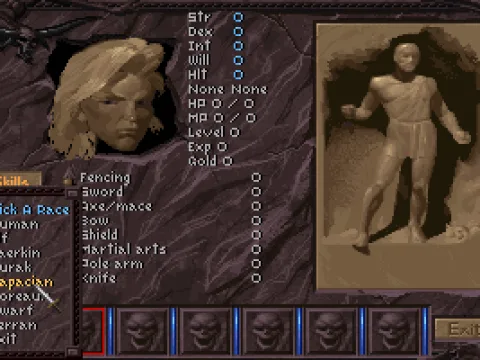 Choose a race!  Some of these are certainly new to me!